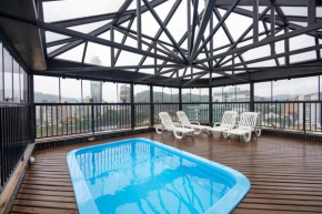 Centro Blumenau Rota Gastronômica Piscina